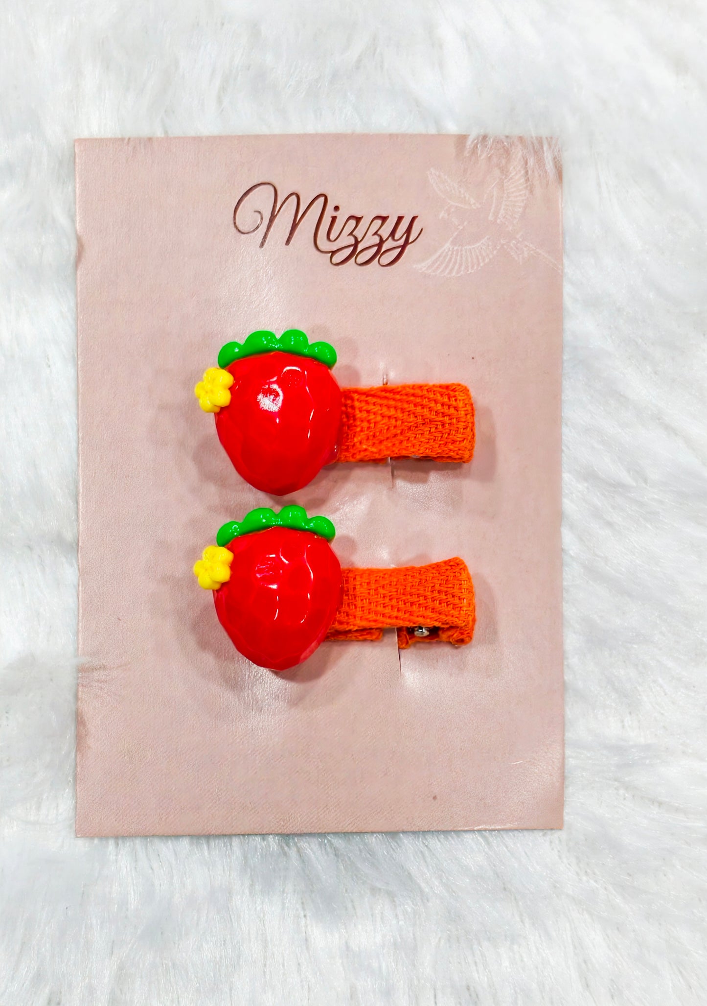 Cute Fruit Hair Clips for Kids | Colorful Baby Hair Accessories (1 Pair)