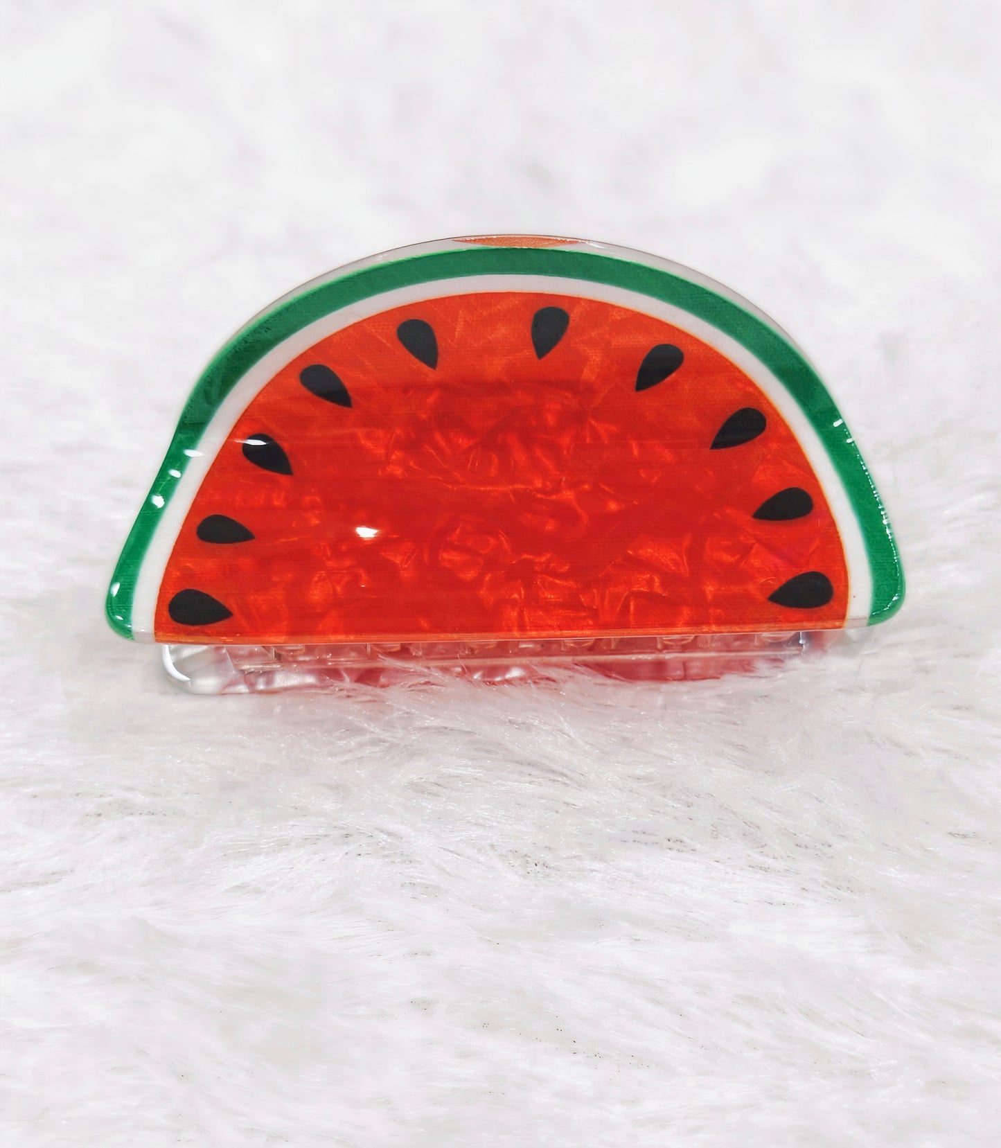 Cute Fruit Shape Hair Claw Clips Set for Girls & Women | Colorful Acrylic Strong Hold Hair Clip