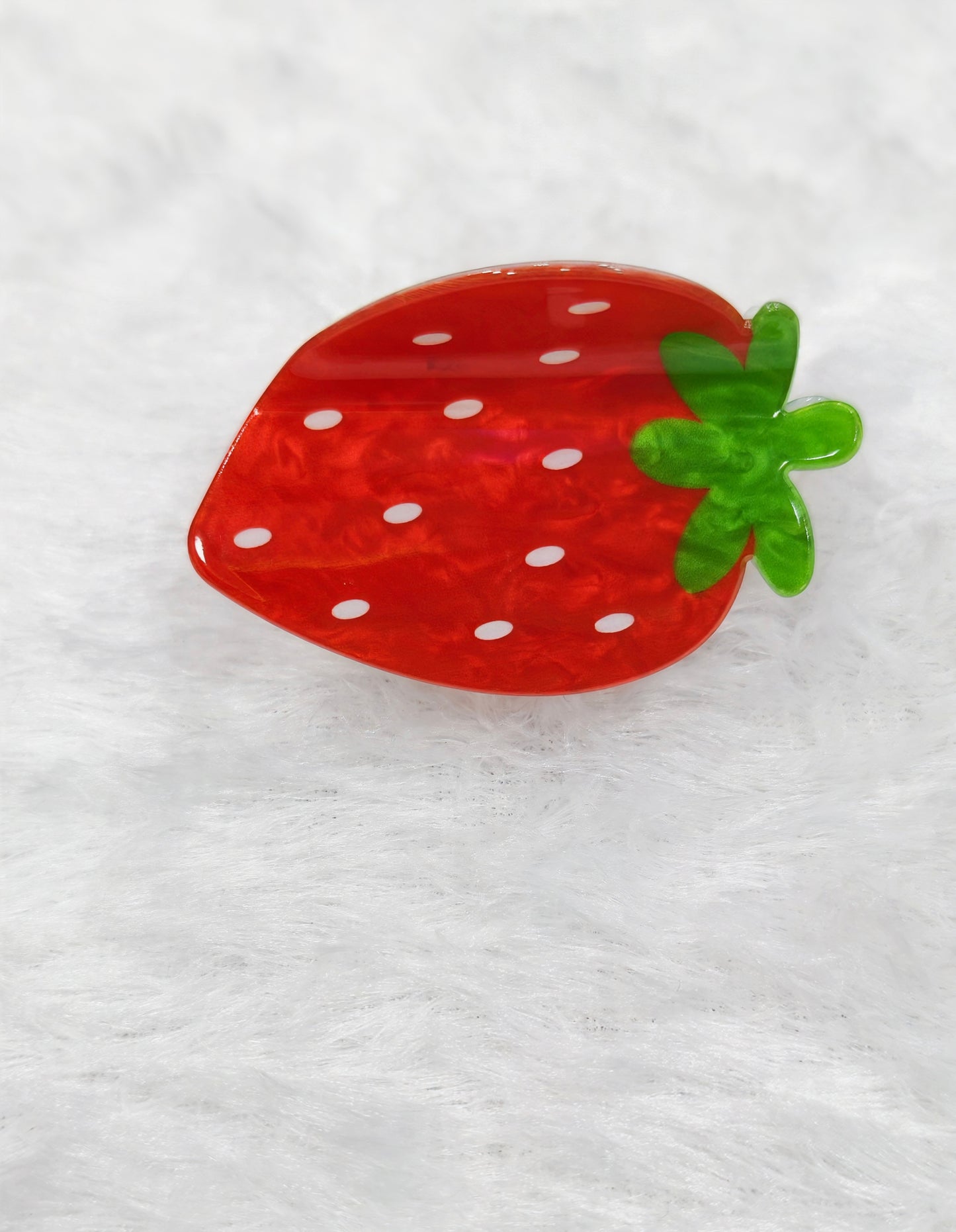 Cute Fruit Shape Hair Claw Clips Set for Girls & Women | Colorful Acrylic Strong Hold Hair Clip