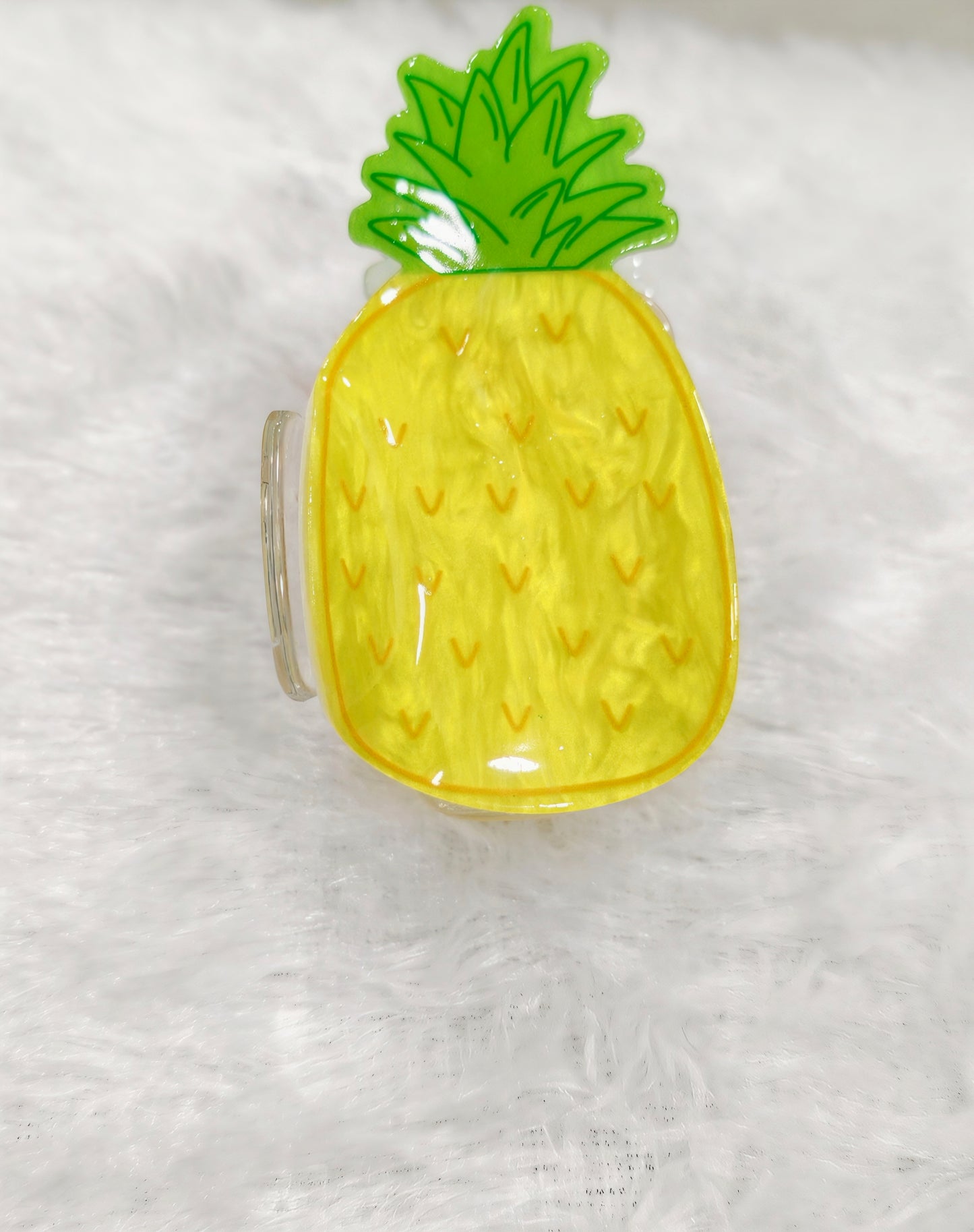Cute Fruit Shape Hair Claw Clips Set for Girls & Women | Colorful Acrylic Strong Hold Hair Clip