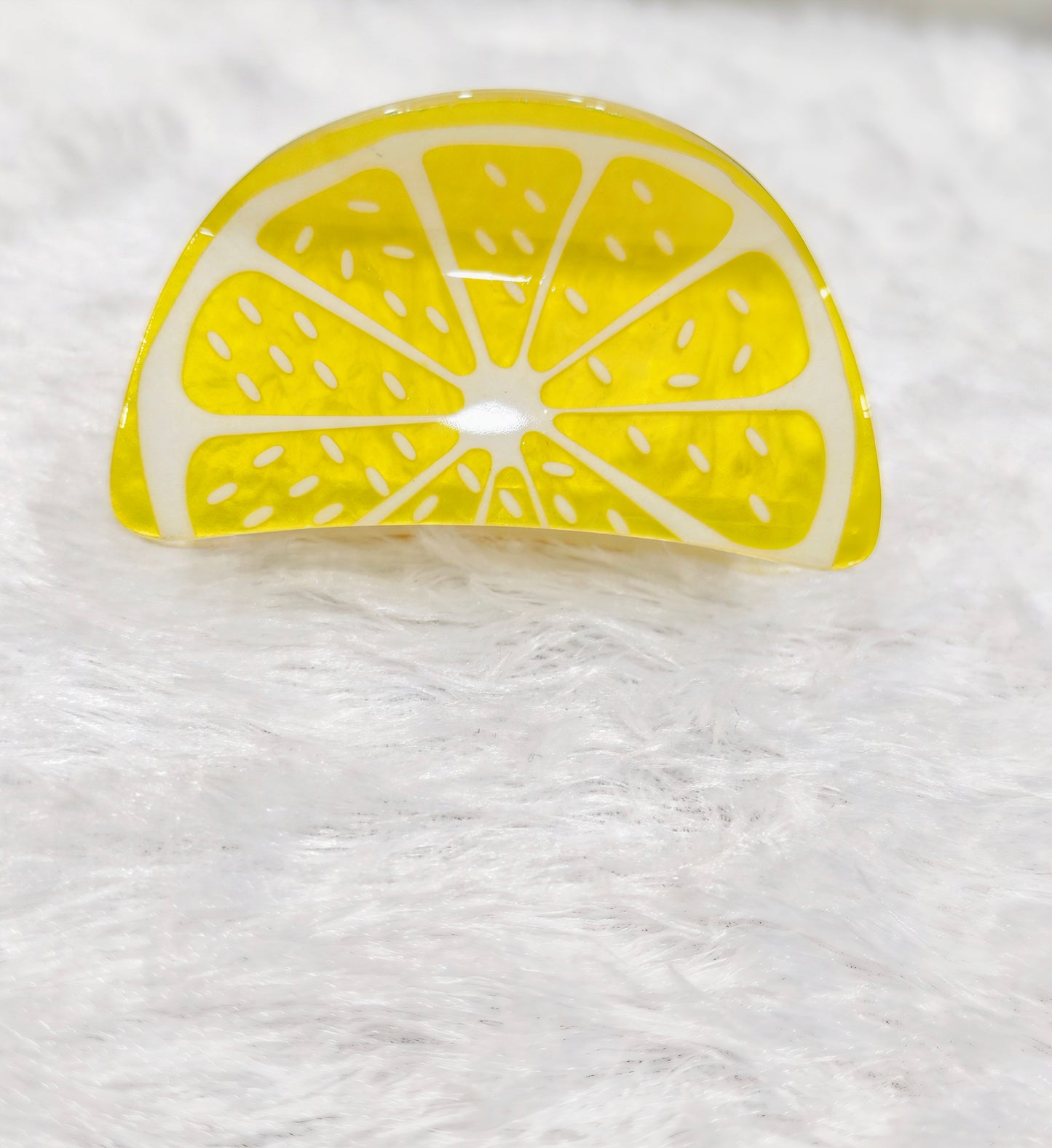 Cute Fruit Shape Hair Claw Clips Set for Girls & Women | Colorful Acrylic Strong Hold Hair Clip