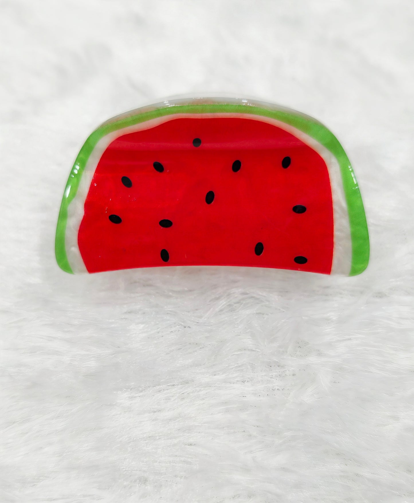 Cute Fruit Shape Hair Claw Clips Set for Girls & Women | Colorful Acrylic Strong Hold Hair Clip