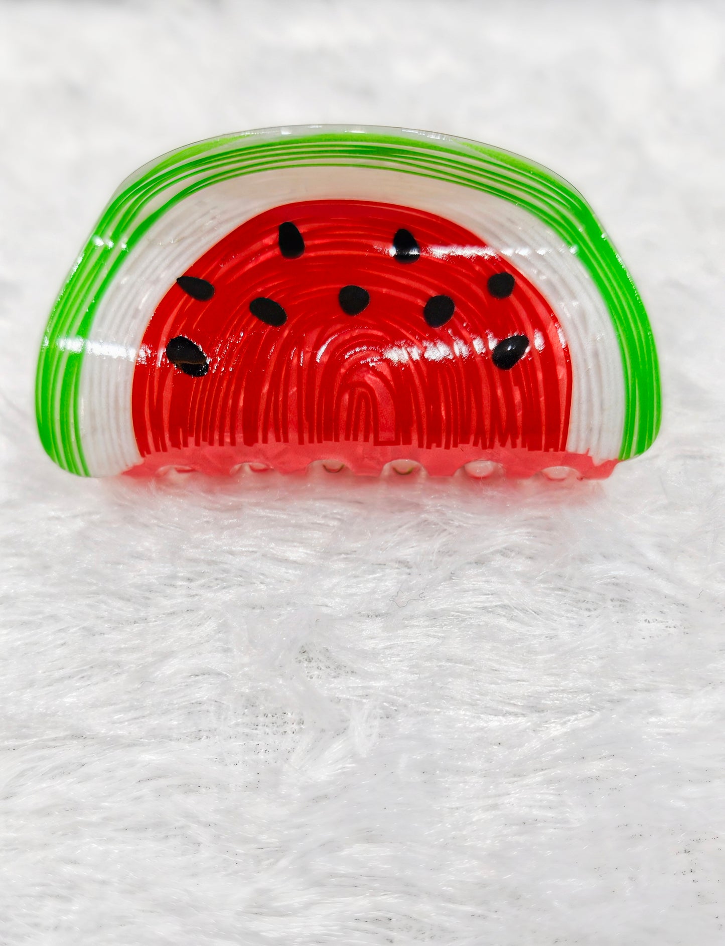 Cute Fruit Shape Hair Claw Clips Set for Girls & Women | Colorful Acrylic Strong Hold Hair Clip