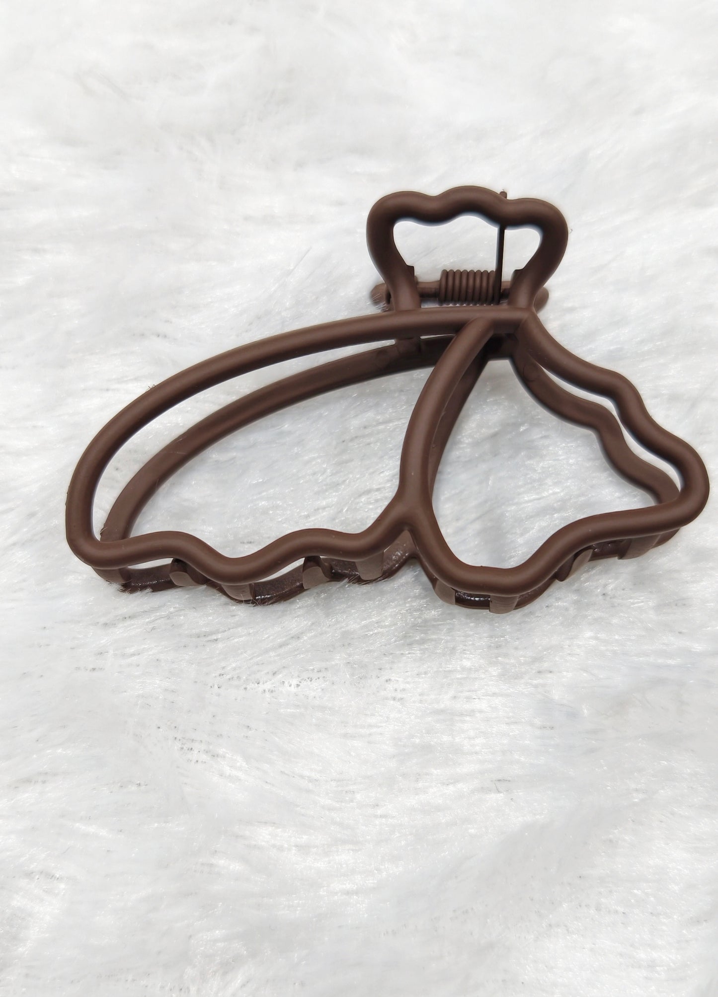 Butterfly Outline Matte Hair Claw Clip (Multiple Colors)