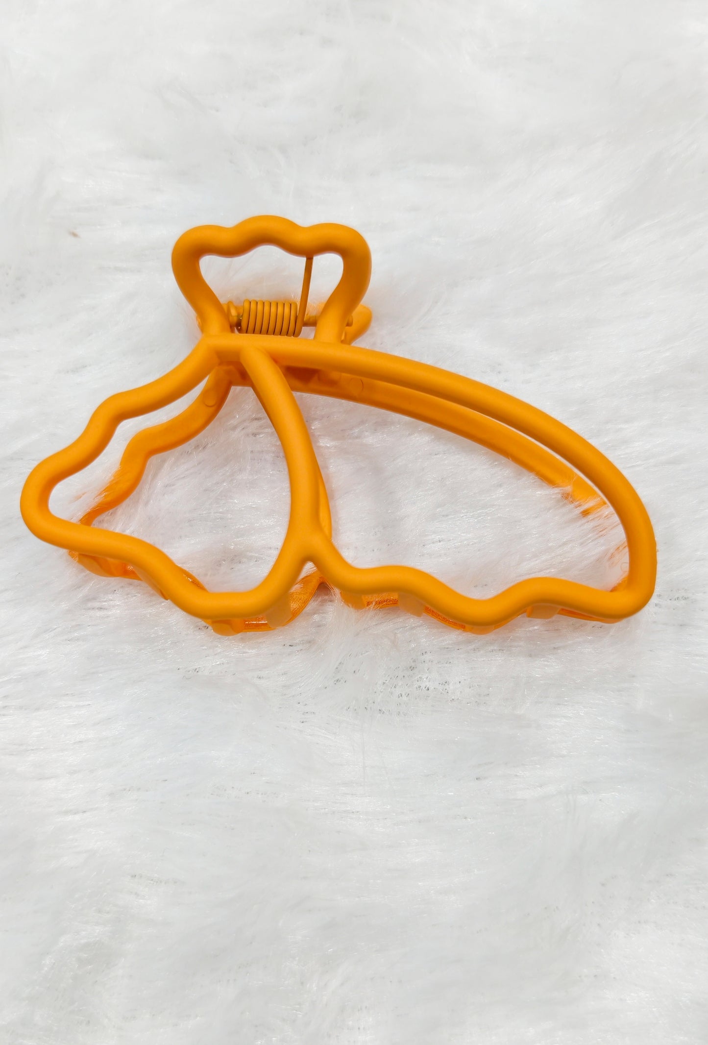 Butterfly Outline Matte Hair Claw Clip (Multiple Colors)