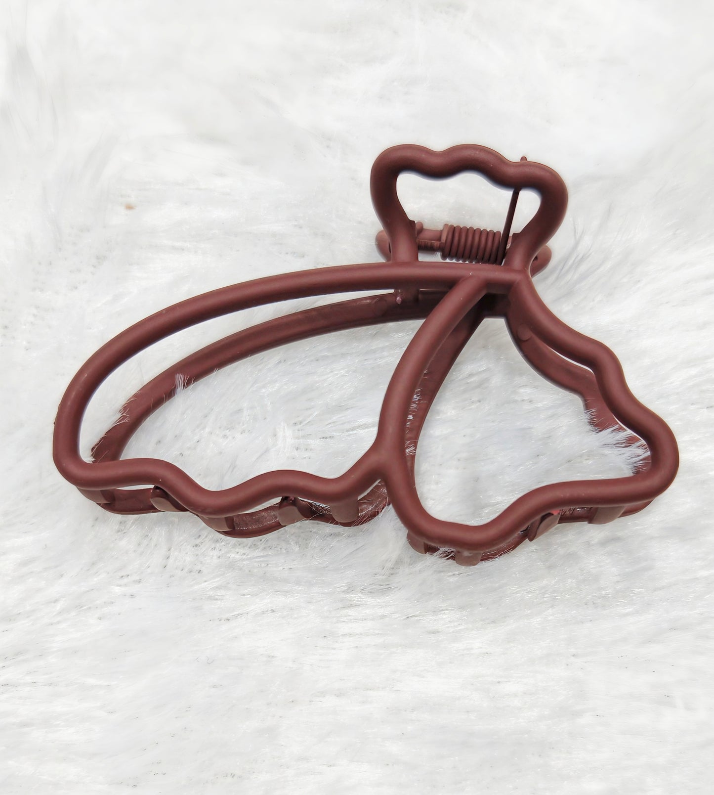 Butterfly Outline Matte Hair Claw Clip (Multiple Colors)