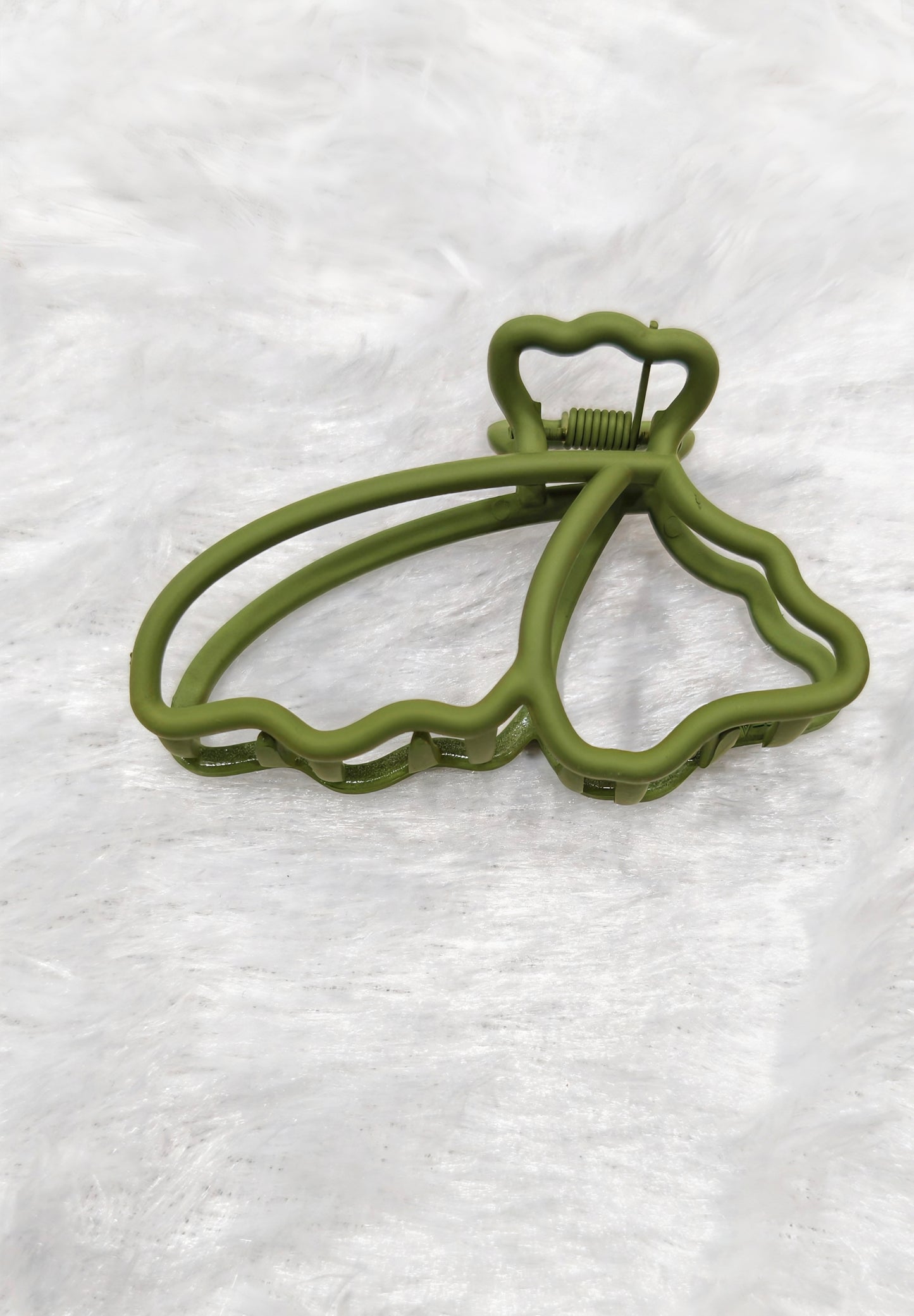 Butterfly Outline Matte Hair Claw Clip (Multiple Colors)