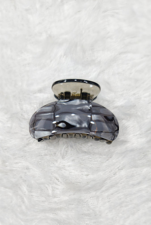 Curved Glitter Acrylic Hair Claw Clip for Women | Strong Hold Stylish Claw Clip (Multiple Colors)