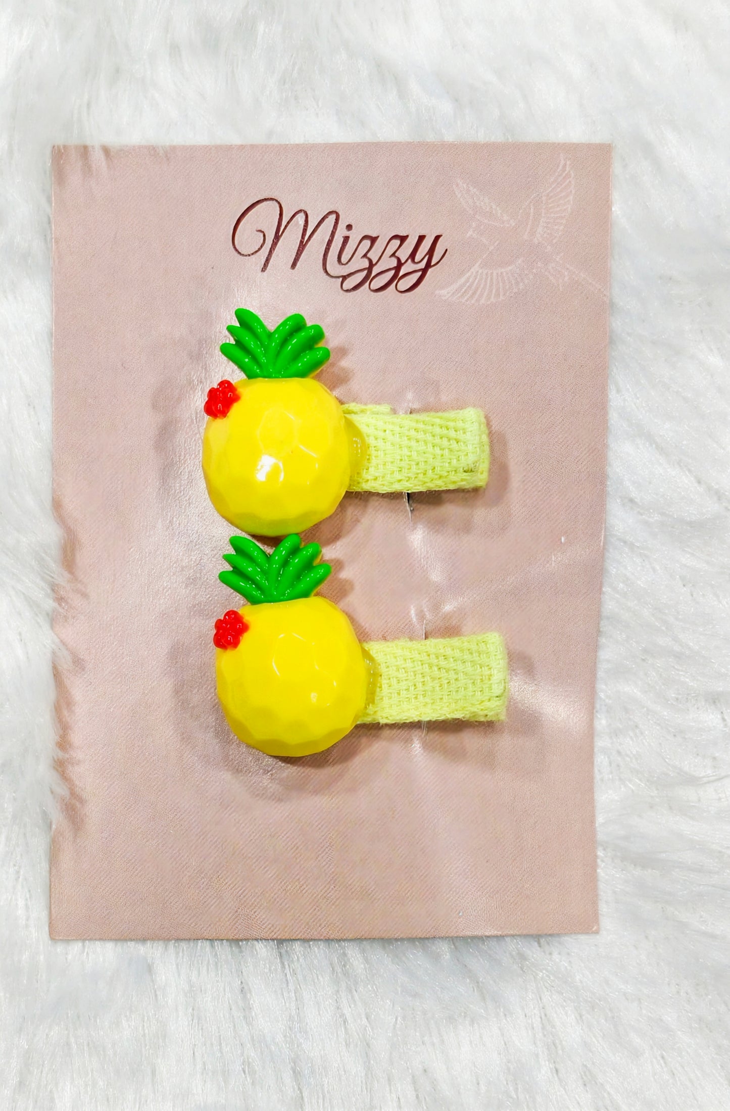 Cute Fruit Hair Clips for Kids | Colorful Baby Hair Accessories (1 Pair)