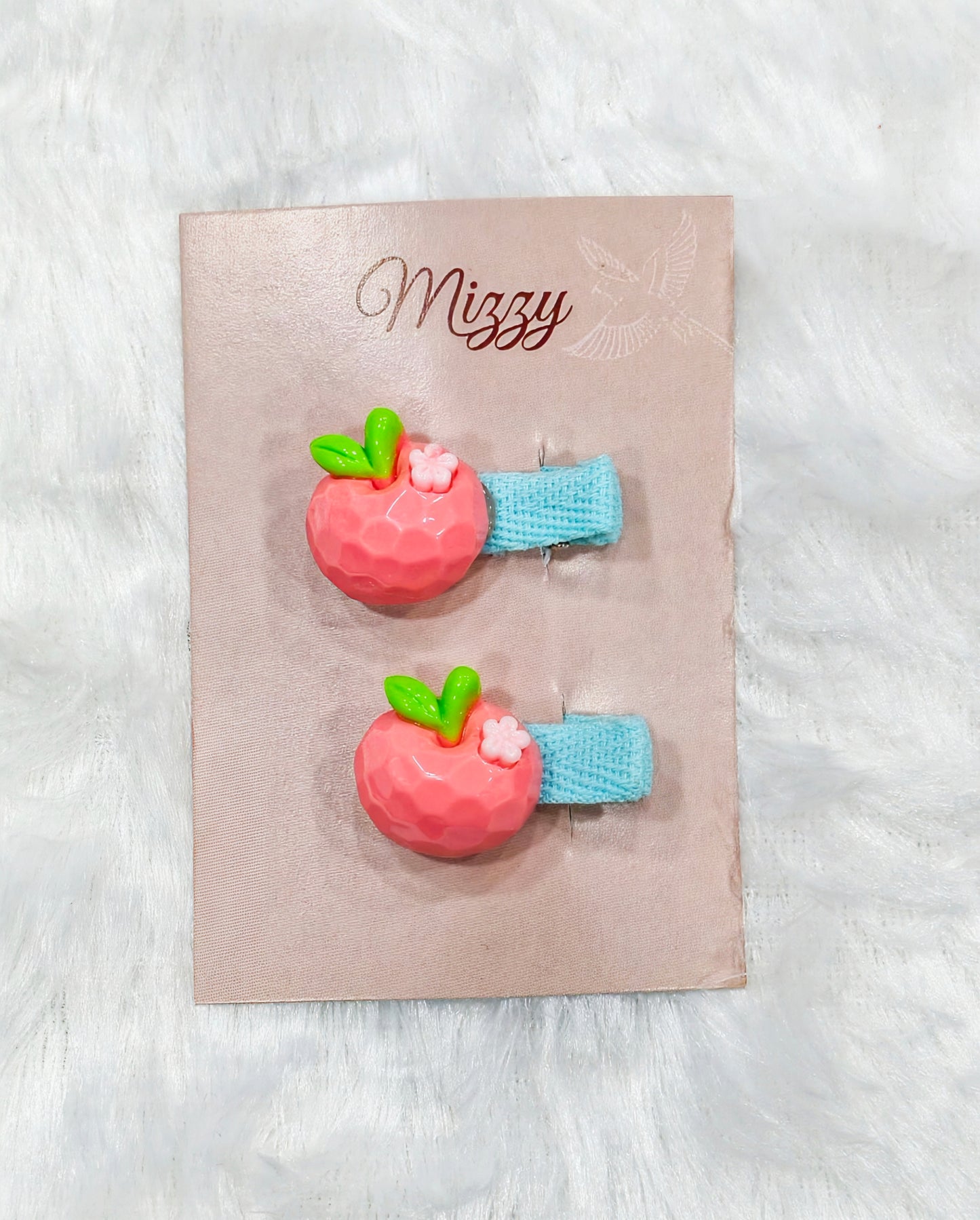 Cute Fruit Hair Clips for Kids | Colorful Baby Hair Accessories (1 Pair)